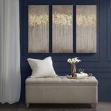 Gold Foil Abstract 3-piece Canvas Wall Art Set B03598820