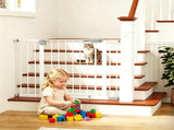 29.5-44.1" Wide Baby Gate for Stairs, Dog Gate Indoor for Doorways, No Drilling Pressure Mounted Pet 69398669