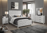 ZUN Modern Style 6-Drawer Dresser Made with Wood in Gray B009P152650