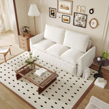 70.9" Pull Out Sofa Bed, 3-Seat Convertible Sleeper Sofa with 2-in-1 Pillow and Blanket W1885P263555
