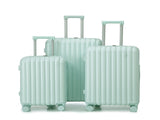20"/24"/28" 3 pcs/set in ABS Spinner Wheel Luggage, Carry on Suitcase, with Cup Holder & USB Port & 96805938