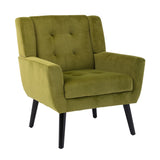 Modern Soft Velvet Material Ergonomics Accent Chair Living Room Chair Bedroom Chair Home Chair With W67634087