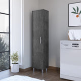 Storage Cabinet Buccan, Laundry, Smokey Oak B092142829