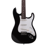Rosewood Fingerboard Electric Guitar Black w/ White 97563355