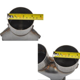 Y-Pipe Exhaust Pipe Adapter Connector 2''/2.25''/2.5''/2.75''/3''ID Single/Dual MT015014 73115572