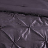 7 Piece Tufted Comforter Set Plum Full B03597140