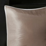 8 Piece Embroidered Comforter Set Natural Cal King B03597013