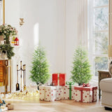 Set of 2 Artificial Christmas Tree 43528011