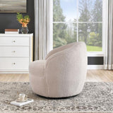 Galleria 360 Swivel Teddy Sherpa Barrel Chair T2574P241341
