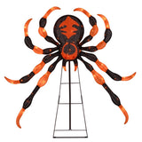 52" Large Halloween Spider Decoration with 80 LED Lights - Weatherproof Metal & Fabric Spider with 42961266