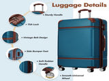 Hardshell Luggage Sets with Bags Lightweight Suitcase Double Spinner Wheels with TSA Lock ,Single N732P193484C
