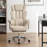 Office Chair, Big and Tall Executive Office Chair with Footrest, Leather Computer Chair, Ergonomic W2367P212099