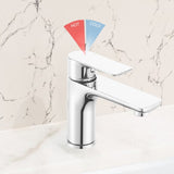 Chrome Single Handle Lavatory Basin Sink Faucet W1217P290217