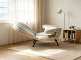 Multi-functional foldable lazy sofa chair, made of teddy velvet fabric, multi-purpose, suitable for W244P541997
