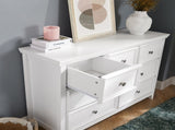 Modern 7 Drawers Dresser 7 Drawers Cabinet,Chest of Drawers Closet Organizers and Clothes W2275P149784
