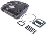 Air Brake Compressor Cylinder Head w/ Plate Kit 23532823 for Detroit DDC S60 23535534 00145939
