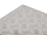 30" Elegant 5-Strips Pattern Aluminum Toolbox Silver 70391005