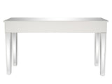 FCH Silver MDF Mirror Surface Broken Glass Three Pumping Computer Desk 43240235