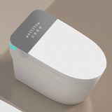 ZUN Smart Toilet with Voice Control and Bubble Shield,Heated Bidet Seat, Portable toilet with bidet W1872P224586