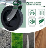 Collapsible Wagon Cart Foldable,Wagons Carts Foldable with Wheels with Drink Holders,for W321P269222