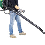 ZUN 2-STROKE BACKPACK LEAF BLOWER,GAS 63.3cc,3.6HP 750CFM W46551395