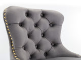Furniture,Thick lden Swivel Velvet Barstools Adjusatble Seat Height from 25-33 Inch, Modern 86040827
