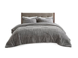 King/Cal King Fur Down Alternative Comforter Mini Set B03595062