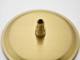 10" Brushed Gold Bathroom Luxury shower head,High Pressure Rain Shower Head, Ultra-Thin Showerhead 56162778