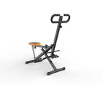 ZUN Squat Machine for Home, Assist Trainer for Workout Foldable with Resistance Bands, for Botty 68966373