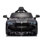 ZUN BMW M4 12v Kids ride on toy car 2.4G W/Parents Remote Control,Three speed adjustable,Power display, W1578P214208