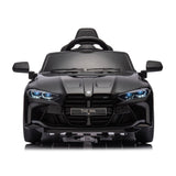 ZUN BMW M4 12v Kids ride on toy car 2.4G W/Parents Remote Control,Three speed adjustable,Power display, W1578P214208