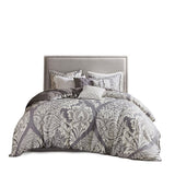 King/Cal King 6 Piece Printed Duvet Cover Set B03597323