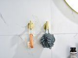 6-Pack Wall-Mounted Stainless Steel Bathroom Towel Hooks/Coat Hooks for Bathroom, Bedroom, Kitchen 84007609