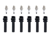 Ignition Coil Spark Plug Set fit for Suzuki XL-7 Grand Vitara 2.7L 01-06 3341077E20 66651244