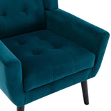 Modern Soft Velvet Material Ergonomics Accent Chair Living Room Chair Bedroom Chair Home Chair With W67634089