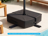 90lbs Patio Base Weight Bag 900D Oxford Weatherproof Sand Bag for Cantilever Offset 35537355