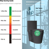 One Piece Toilet 1.1/1.60 GPF, Siphonic Dual Flush 4/6Lpf, Water-Saving Elongated Comfort Height W3192P277862