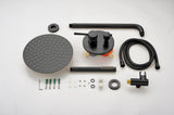 Shower System, Wall Mounted Shower Faucet Set for Bathroom with High Pressure 10" Stainless Steel W928100796