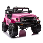 ZUN Licensed TOYOTA FJ Cruiser,12V Kids ride on car 2.4G W/Parents Remote Control,electric car for W1396107509