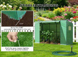 Garden Bed with Mini Greenhouse 57802017
