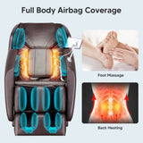 BOSSCARE 2023 New Full Body Chairs with AI Voice, App Control Zero Gravity Shiatsu Recliner W730138157