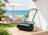 20-Inch Push Tow Behind Lawn Roller, Fillable with 10 Gal Water or Sand, Garden Roller for Sod 06801587