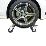 Car Dolly, Heavy Duty Wheel Dolly,4 Tire Wheel Dolly Car Stakes 6000lbs Capacity W46536700