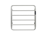 18.7" Heated Towel Rack for Bathroom,Wall Mounted with Intelligent Touch Screen Timer, 6-Bar Towel 60822670
