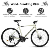 ZUN A28320 Mountain Bike , Suspension Fork, Steel Frame Disc-Brake for Men Women Mens Bicycle Adlut Bik W1856P188060