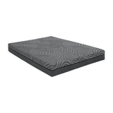 ZUN 8-inch Queen Mattress Copper-Infused Memory Foam Hybrid Mattress, Gray, Mattress in a Box, B011P213357