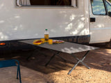 Folding Camping Table Portable Picnic Table, Lightweight Roll up Side Table Outdoor Camp Table for 21644052