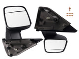 Black ABS Side View Mirror fit for Dodge Ram 2500/3500 2003-2009 Heated Power 99655196