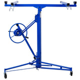 Drywall Lift Panel 11' Lift Drywall Panel Hoist Jack Lifter,BLUE W465141082