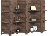Tall Wood Privacy Screen Room Divider 56274944